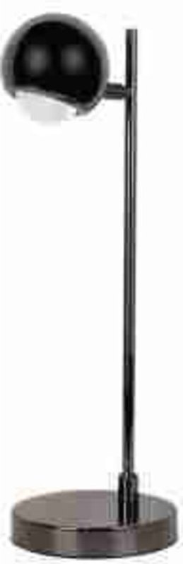 LED10345 VT-7506 Designer Stehleuchte mit elfenbeinfarbenem Lampenschirm, quadratischem schwarzen Metalldach und Schalte...