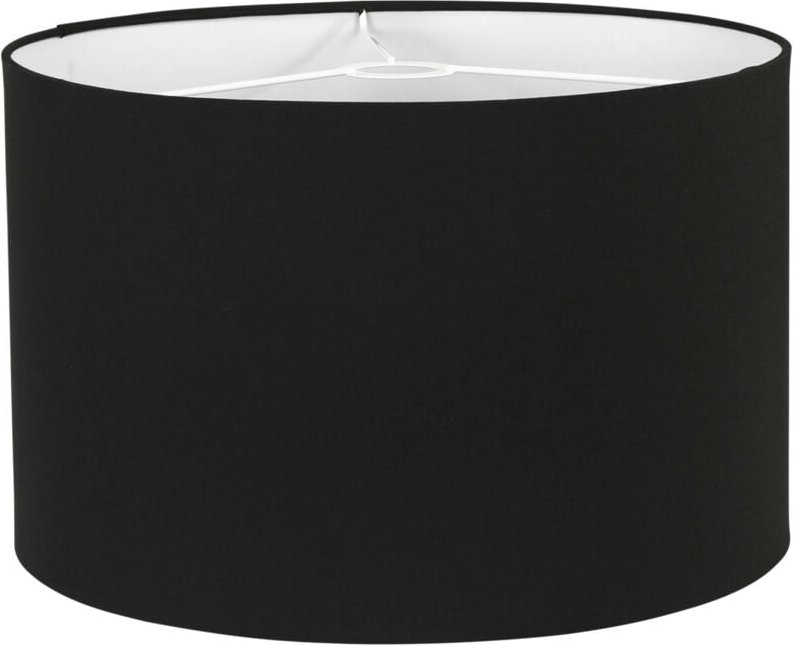 Mexlite - lampenschirm - Shade - schwarz - leinen - ø 40cm - E27