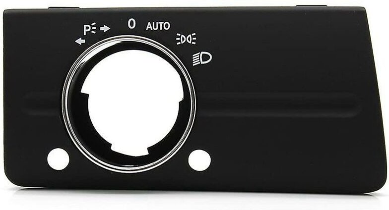 Woosien - Auto Dashboard Scheinwerfer Kopf Licht Lampe Schalter Abdeckung Panel Für W211 e 320 350 550 2003-2008(a)