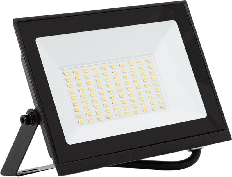 Ledkia - led Fluter 50W 120 lm/W IP65 S3 3000K Nein Schwarz Warmweiß