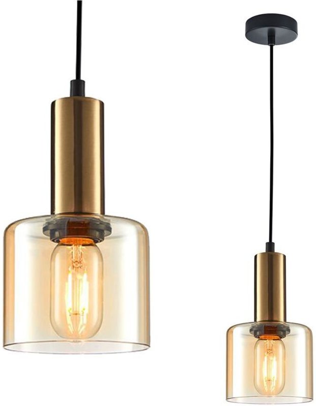 Santia Moderne 1-flammige Kuppel-Pendel-Deckenleuchte, E27 - Italux