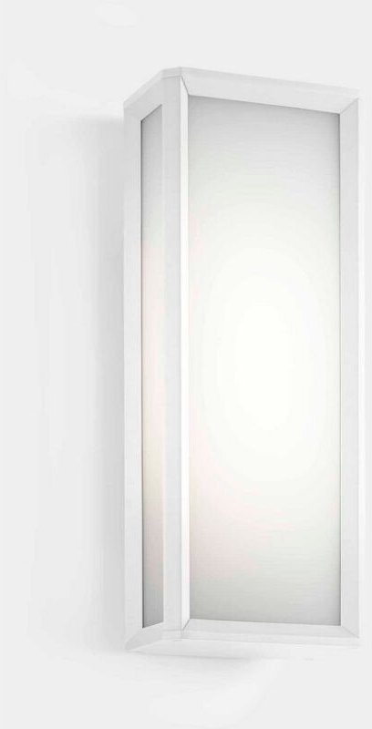 LEDS C4 Skat Outdoor LED Box Wandlaterne Weiß, Weiß IP65 21.8W 2700K