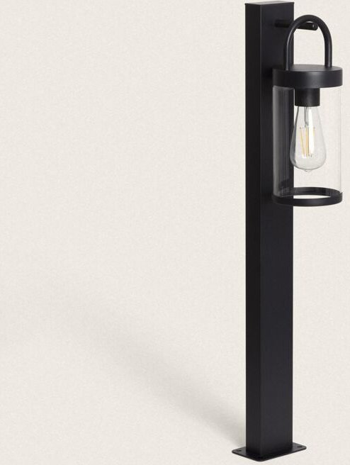 Bodenstehleuchte Außen 80cm Aluminium Benny Schwarz