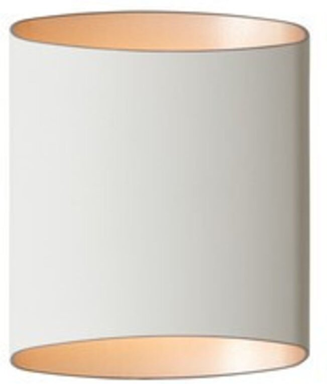 Thumbnail - Sinne Up & Down Wandleuchte Weiße Struktur, Messing, Einschaltkabel 1x G9