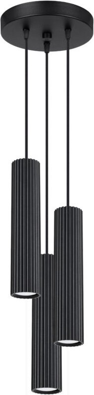 Pendelleuchte Karbon 3xGU10 19.5cm Sollux