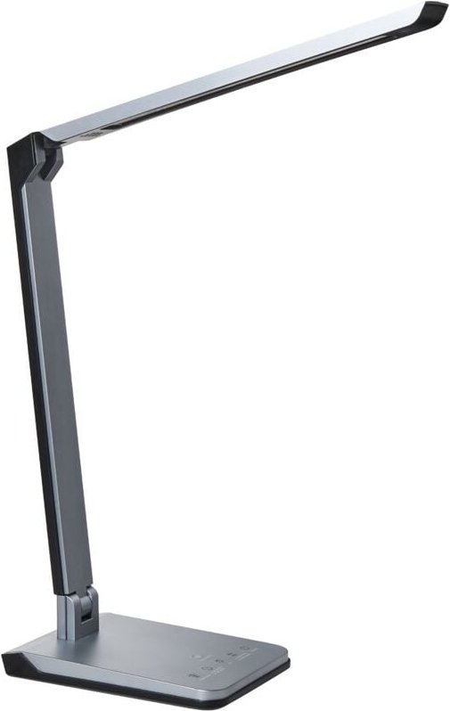 LED Schreibtischlampe PICTOR mit Dimmer Dunkelgrau