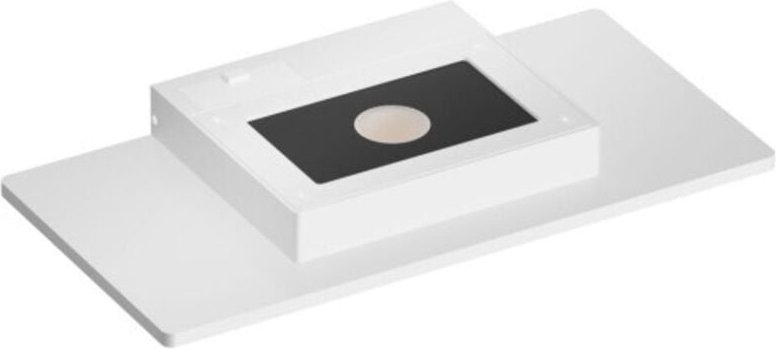 Mini Pla Bianca - 20W led Wandleuchte cct Schalter 2700K/3200K/4000K Aluminium, Uplight Wandleuchte - Beneito & Faure