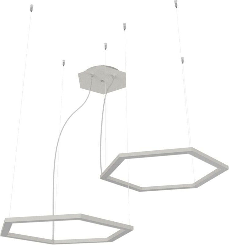 Esagono Pendelleuchte Gestaffelt - Lumicom