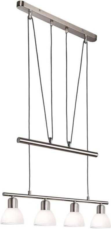 Pendelleuchte Hängeleuchte Deckenleuchte LED Höhenverstellbar Metall H 150 cm