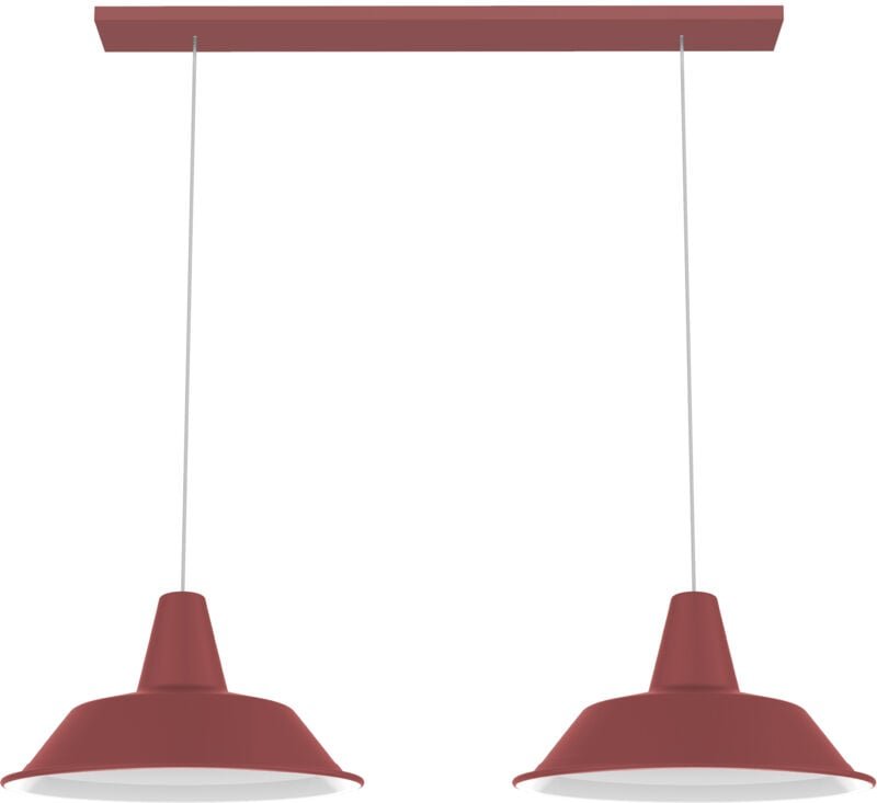 Duna Sospensione Binario Bicolore Opaco