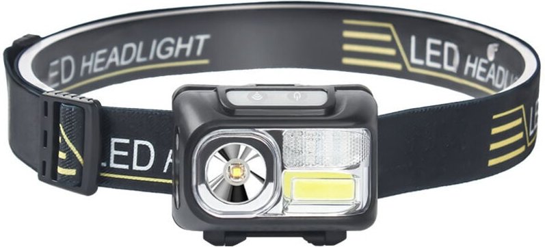 Wiederaufladbare LED-Stirnlampe,Leistungsstarke, wasserdichte Stirnlampe mit 9 einstellbaren Beleuchtungsmodi