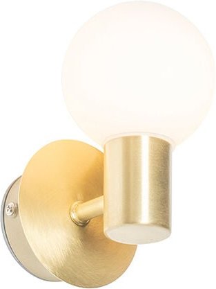 Thumbnail - Smarte Wandleuchte Gold IP44 inkl. WiFi G9 - Cederic Up