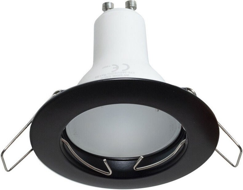 Trade Shop Traesio - Trade Shop - LED-Strahler 8 w Licht 3000K 4000K 6000K Einbaustrahler rund GU10 Loch 6 cm 220V - Sch...