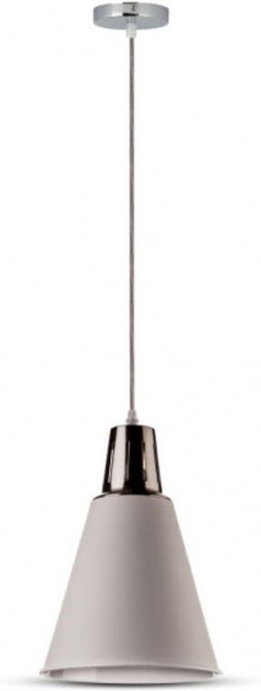 V-TAC Hängelampe - IP20 - Sandweiß - 60W