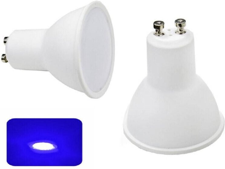 Trade Shop - LED FARETTO GU10 6WATT LIGHT COLOUR BLU ROSSA VERDE 220V LAMPADINA GU10 -