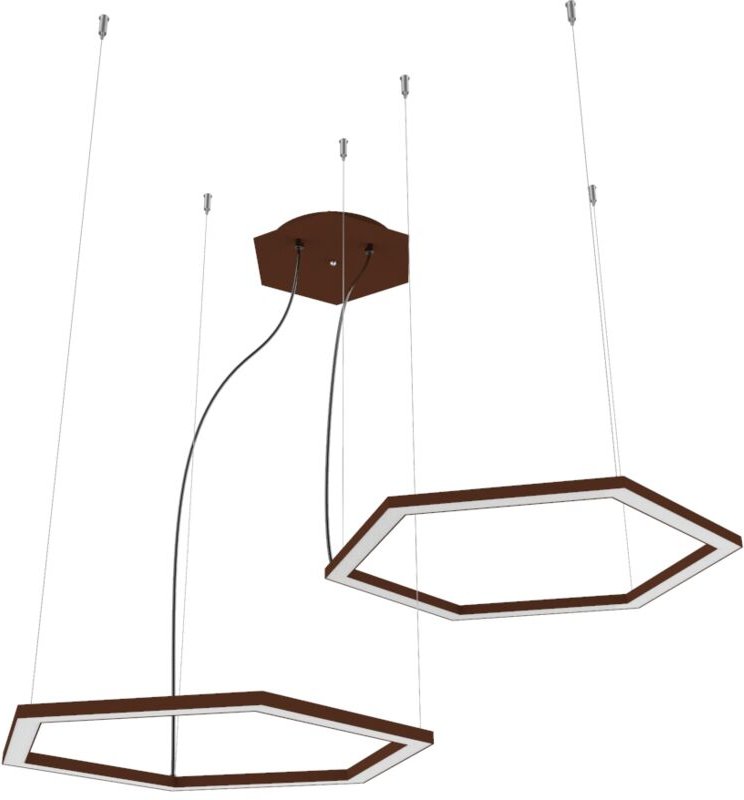 Esagono Pendelleuchte Gestaffelt - Lumicom