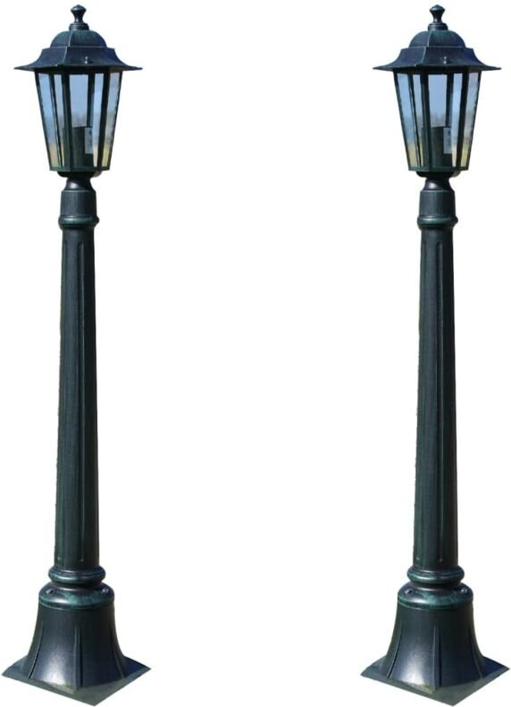 Preston Gartenleuchten 2 Stk. 105 cm