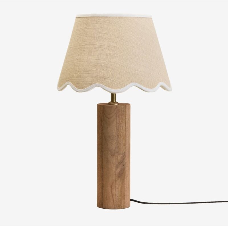 SKLUM Carolina Tischlampe aus Mangoholz Mango-Holz