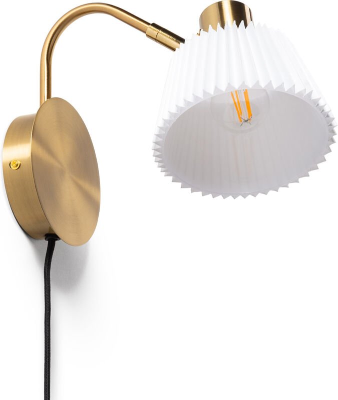 Wandleuchte Ausrichtbar Metall Magda Weiß
