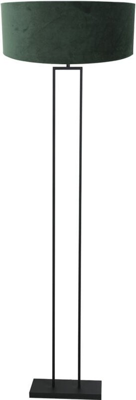 Steinhauer - stehlampe - Stang - schwarz - metall veloursstoff -