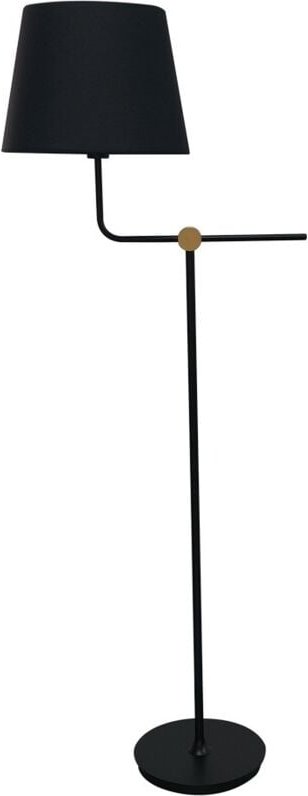 Solor Stehleuchte Schwarz+Gold 1xE27