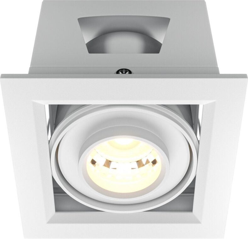 Maytoni Metal Modern Einbau-Downlight Weiß 3000K 750lm