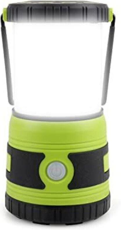 LED-Campingleuchte, 1500 Lumen, 4 Beleuchtungsmodi, dimmbarer Suchscheinwerfer, batteriebetrieben, geeignet für Nachtwan...