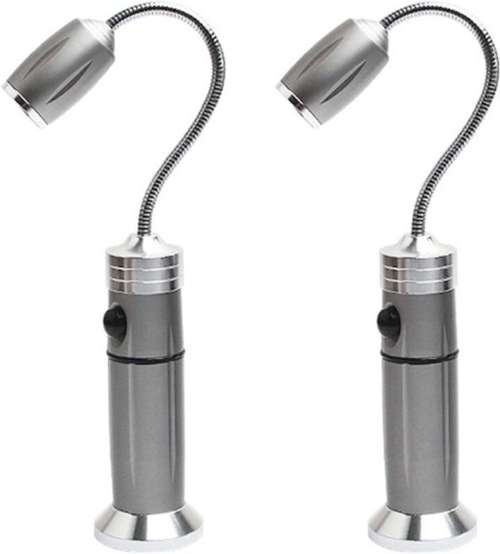 Grillleuchte mit Magnetfuß, geeignet für Camping im Freien, hitzebeständig, wasserdicht (IP44), 360° flexibel