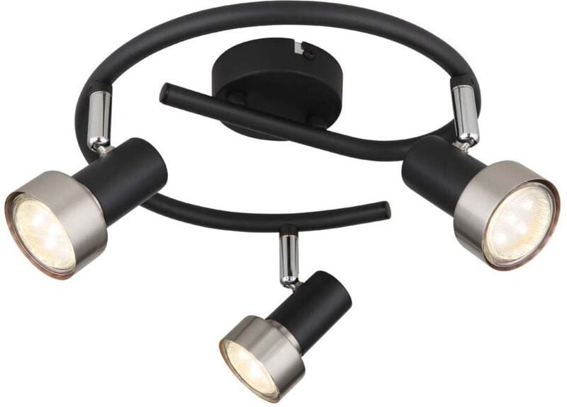 Deckenstrahler Spotlampe Deckenlampe beweglich Wohnzimmerlampe Flurlampe d 25 cm