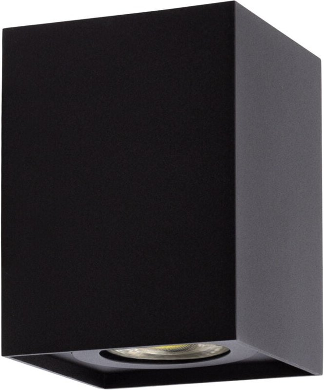 Ledkia - Deckenleuchte Aluminium Jaspe Schwarz Schwarz