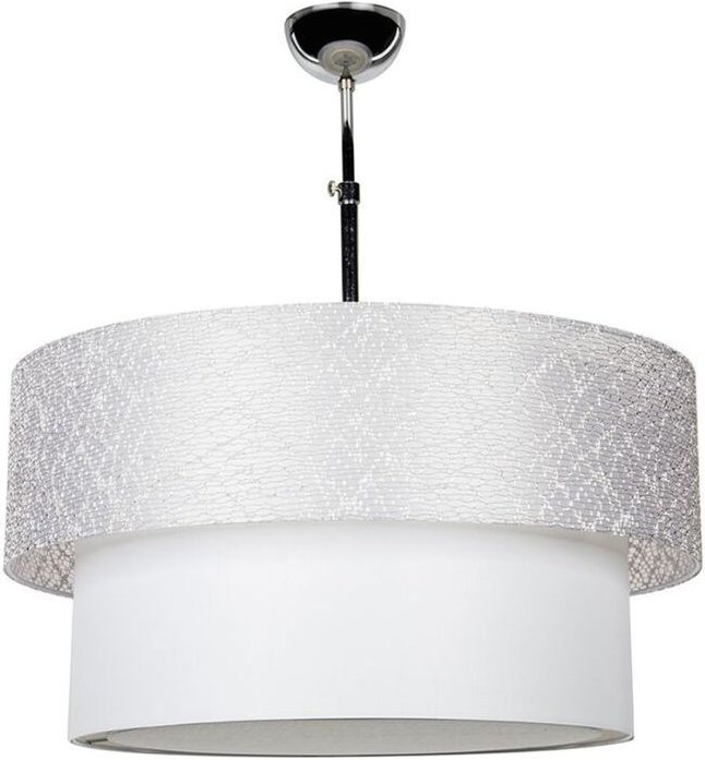 Polo MDL2749 Pendelleuchte aus grauem Stoff