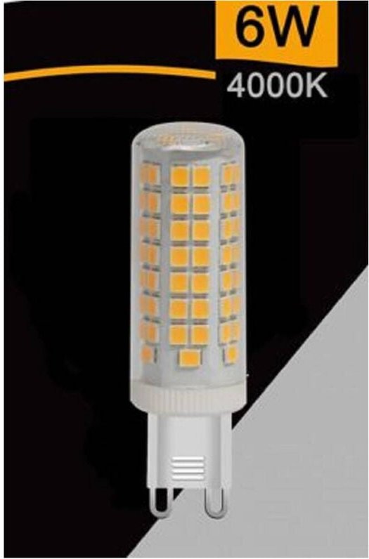 Trade Shop Traesio - Trade Shop - smd G9 LED-Röhrenlampe, 6 w, 680 lm, Lichtfarbe: 3000 k, 4000 k, 6500 k, SPARAC-G9-6W-...
