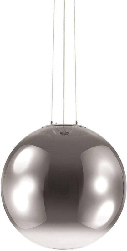 Ideal Lux Mapa - 1 Light Globe Deckenanhänger Chrom Shade