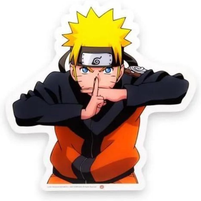 Madcow Naruto Uzumaki Neonlampe grau 40 cm LED USB