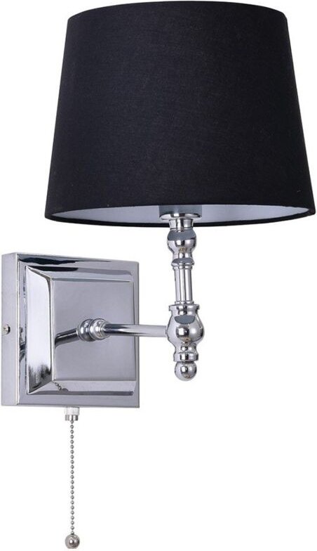 Luno Klassische 1-flammige Wandlampe mit Schirm, E27 - Italux