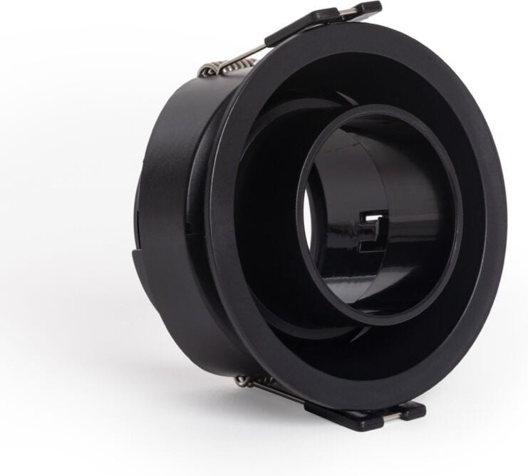 Ledkia - Downlight-Ring Konisch Schwenkbar mit niedrigem ugr für LED-Glühbirnen GU10 / GU5.3 Schnitt Ø75 mm Suefix Schwa...