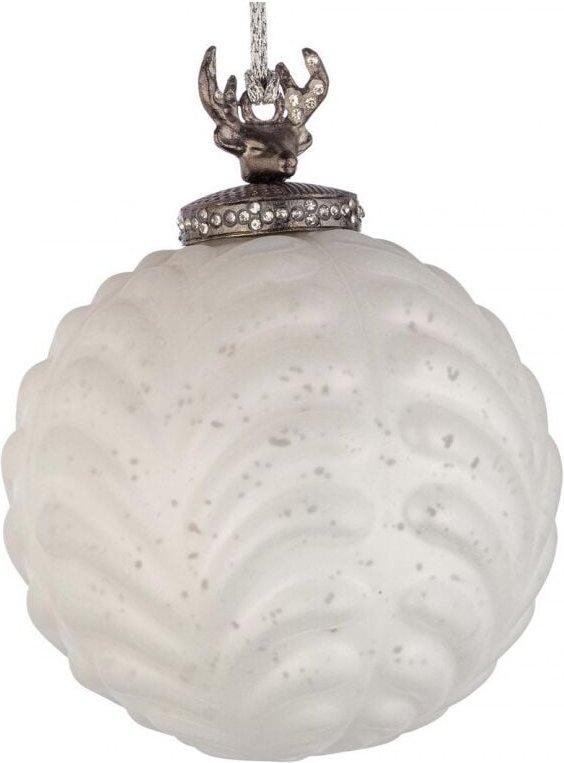 4x Sfera Vt Decorum Bianco Op D100 - Moderne weiße Dekorationskugel mit einem Durchmesser von 100 cm