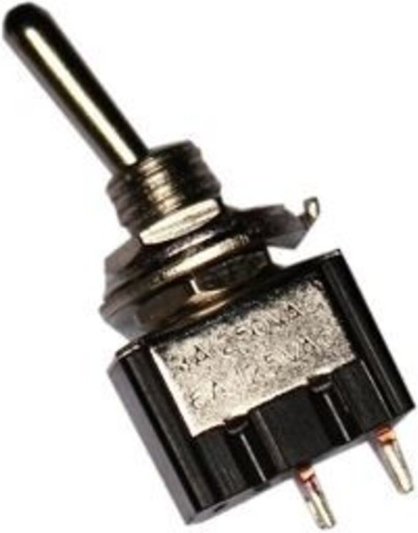 Unipolarer Schalter 3A Metall Mini