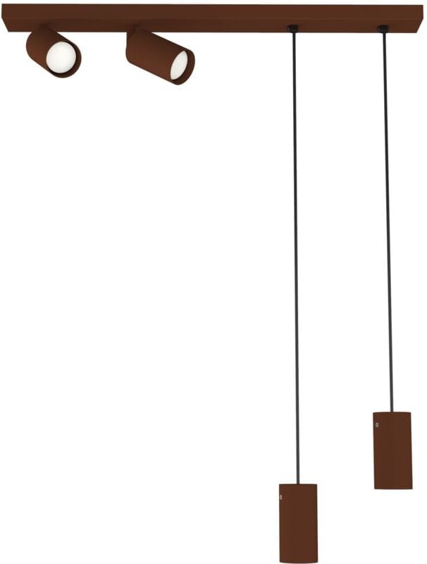 Hybrid 4XGU10 monocolore opaco