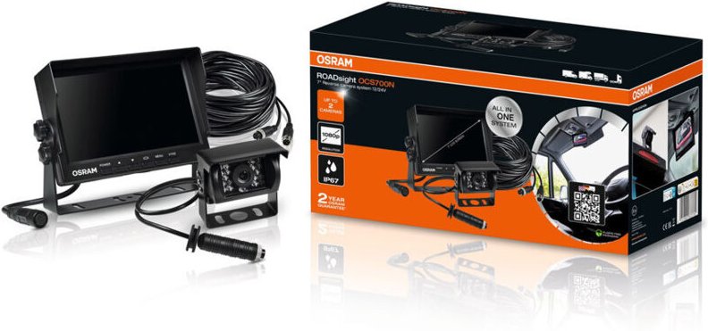 Osram Rückfahrkamerasystem Roadsight mit Monitor