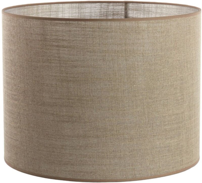 Lampenschirm - Caden - braun - textil - ø 50cm - - Light&living