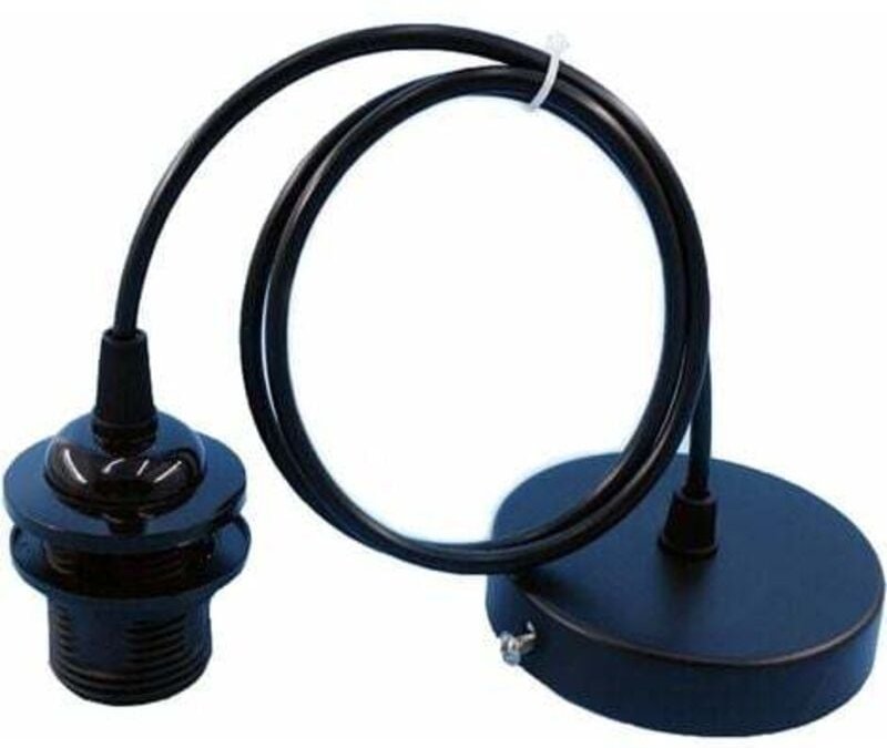 E27-Hängelampenfassung, E27-Hängelampen-Zubehör, E27-Hängelampen-Zubehör mit 0,8 m Kabel, für Bar, Café, Bekleidungsgesc...