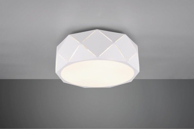 Deckenleuchte 3xE27 Zandor Weiß Ø40 cm Trio Lighting
