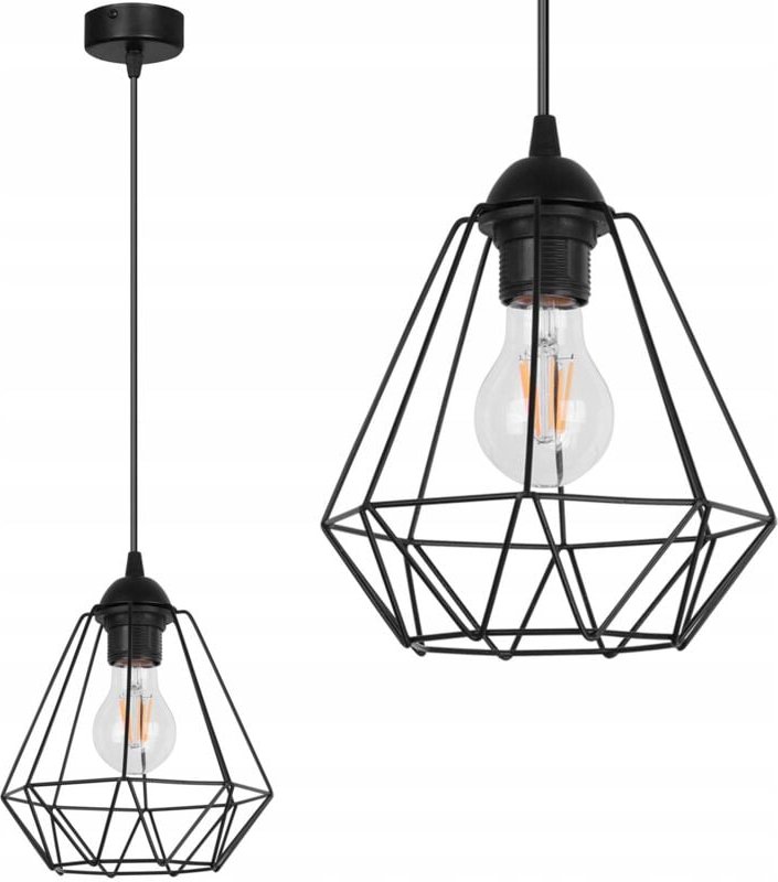Deckenleuchte Diamond Loft Edison Retro