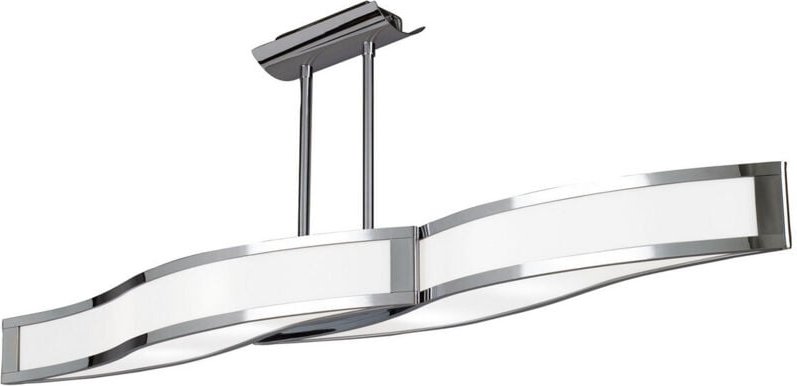 Inspired Mantra Fusion Sintesys GU10 Sintesys Linear Telescopic Convertible zu Semi Flush GU10 4-flammiges poliertes Chr...