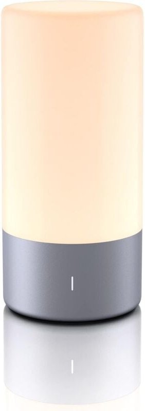 LED-Nachttischlampe, berührungsempfindliches Nachtlicht mit einstellbarer Helligkeit, warmweiß, 256 RGB-Farben, berührun...