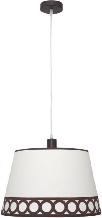 Dalia Hängeleuchte 1xe27 Beige/Braun de Fabrilamp