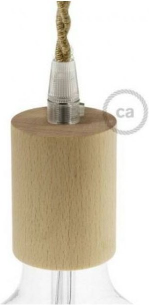Creative Cables - Creative-cables italia e27 fassungssatz naturholz kbl0110