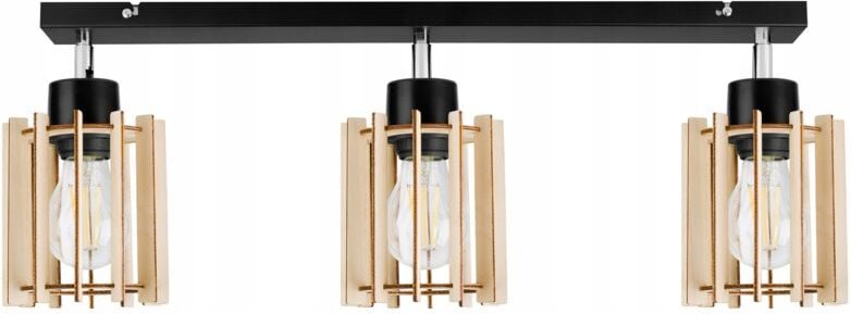 Moderne Led-Deckenhängelampe Aus Holz