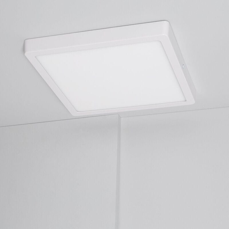 Efectoled - LED-Deckenleuchte 24W Eckig Superslim Wählbar cct 280x280 mm Wählbar (Warm-Neutral-Kalt)